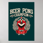 Beer Pong Champion posters