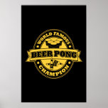 Beer Pong Champion posters