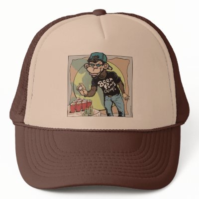 Beer Pong Chimp by Mudge by BeerHeads