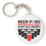 Beer Pong Drink All Day Play All Night - Red