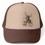 Beer? Pong Funny Beer Deer Hybrid hats