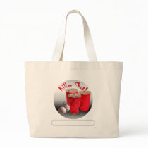 Beer Pong, Killer Shot personalise it Canvas Bags
