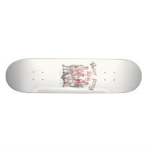 Beer Pong King Skate Board