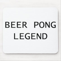 Beer Pong Legend Mousepads