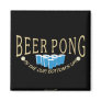 Beer Pong Fridge Magnet