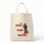 Beer Pong Master Canvas Bags