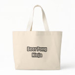 Beer Pong Ninja Canvas Bag