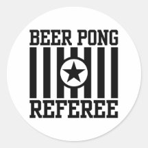 Beer Pong Sticker