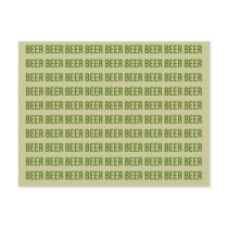 Beer Post Card