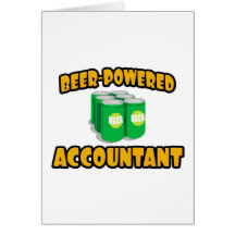 Beer-Powered Accountant Card