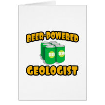 Beer-Powered Geologist Cards