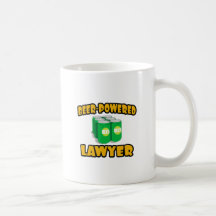 Beer-Powered Lawyer Mugs