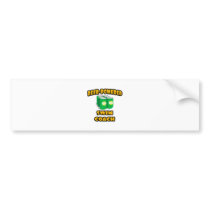 Beer-Powered Swim Coach bumper stickers
