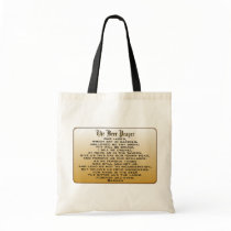 Beer Prayer Tote Bag