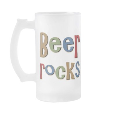 Beer Rocks Coffee Mugs by TeeShirtsTShirts