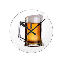 Beer wall clocks
