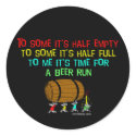 Beer Run! Stickers