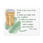 Beer & Shamrock/Irish Saying