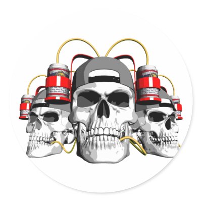 Beer Skulls by EvilSkull