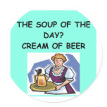 BEER soup Sticker