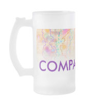 Beer Steins,  Frosted Mugs - Just Peachy