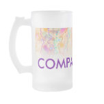 Beer Steins,  Frosted Mugs - Just Peachy