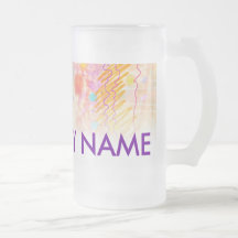 Beer Steins,  Frosted Mugs - Just Peachy