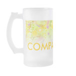 Beer Steins,  Frosted Mugs - Lemon Drop