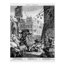 Beer Street, 1751 Post Card