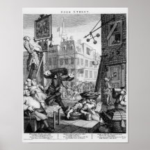Beer Street, 1751 Posters