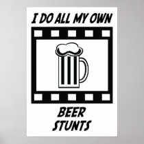 Beer Stunts Poster