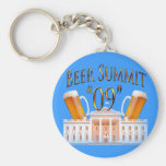 Beer Summit in Orange Keychain