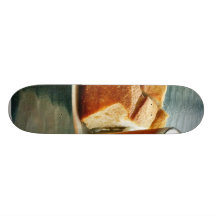 Beer With Caces Custom Skate Board