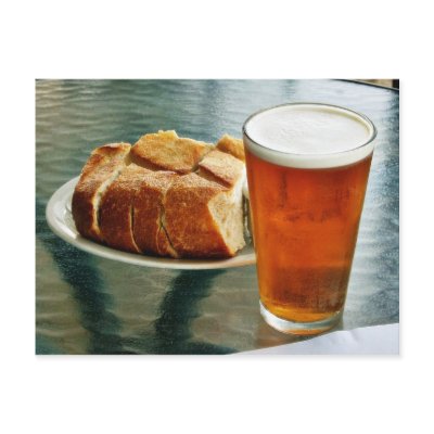 Beer With Caces Post Card by lifesphere