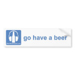 BeerDownload Bumper Sticker bumper stickers