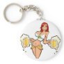 BeerRedhead Key Chains