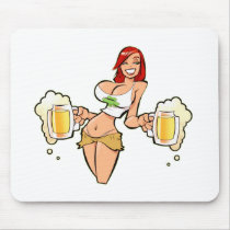 BeerRedhead Mousepads