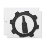 Beers black invitations