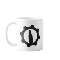 Beers black coffee mug