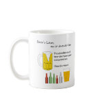 Beer's law mug