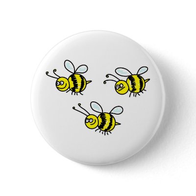 bees pins by prawny