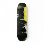 Bees Cactus Flowers Skate Board Deck