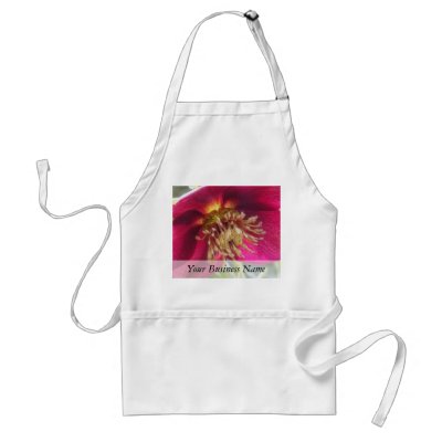 Bee's Eye View Of A Spring Hellebore Blossom Aprons by Pretty_World