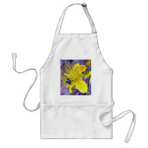 Bees Flowers Aprons