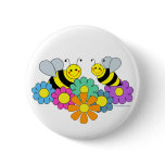 Bees & Flowers Pins