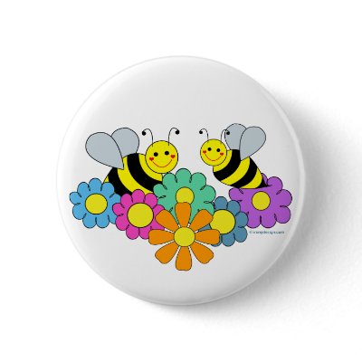 Bees & Flowers by ironydesigns