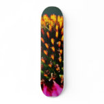 Bees Flowers Macro skateboards