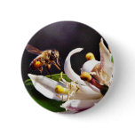 Bees Flying Pinback Buttons