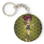bees key chains