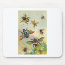 Bees Mouse Pad